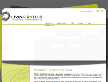 Tablet Screenshot of livingradius.com